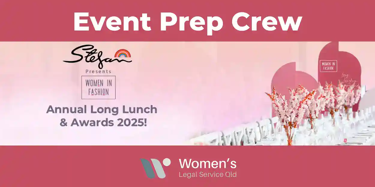 Volunteer Prep Day - Women in Fashion 2025