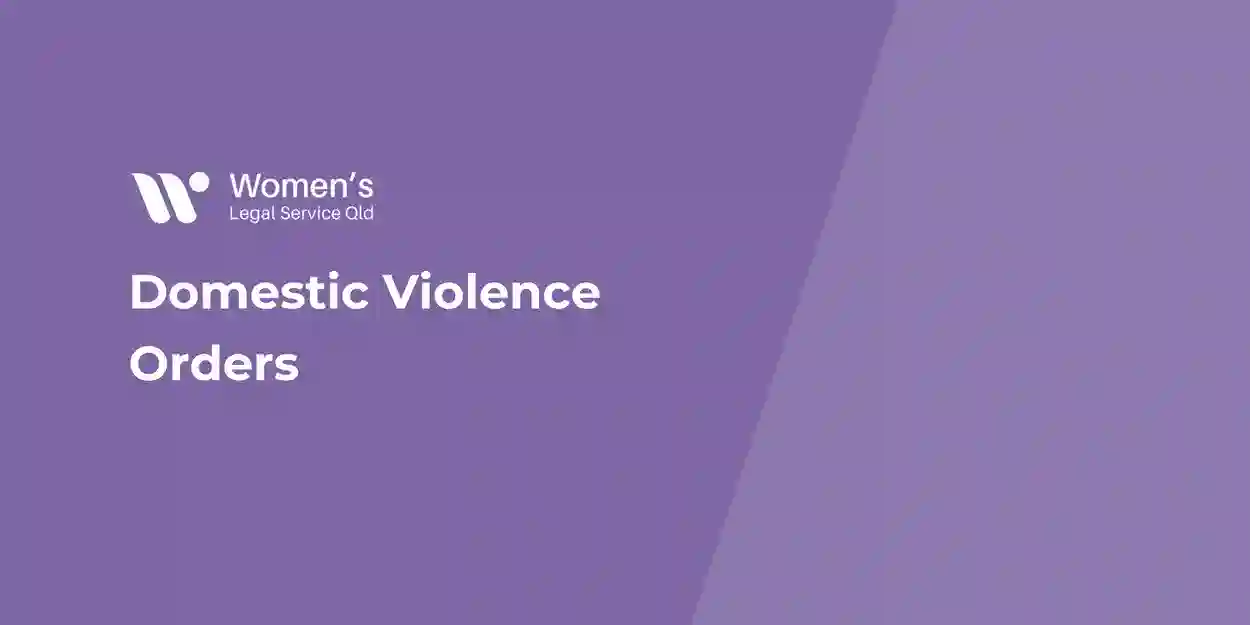 Domestic Violence Orders Webinar